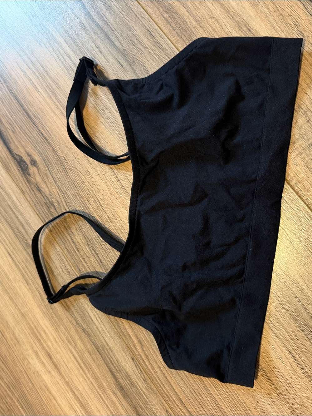 ALO Yoga Black Seamless Sports Bra